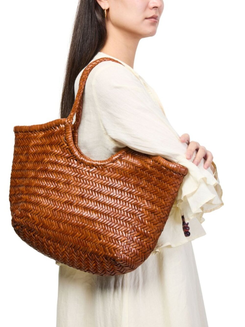 DRAGON DIFFUSION Nantucket big tote bag  Tan
